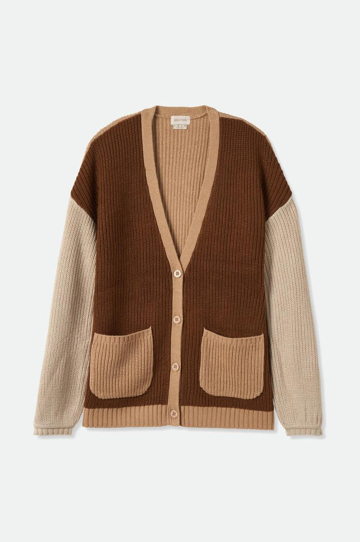 Ashberry Cardigan - Bison - Sun Diego Boardshop