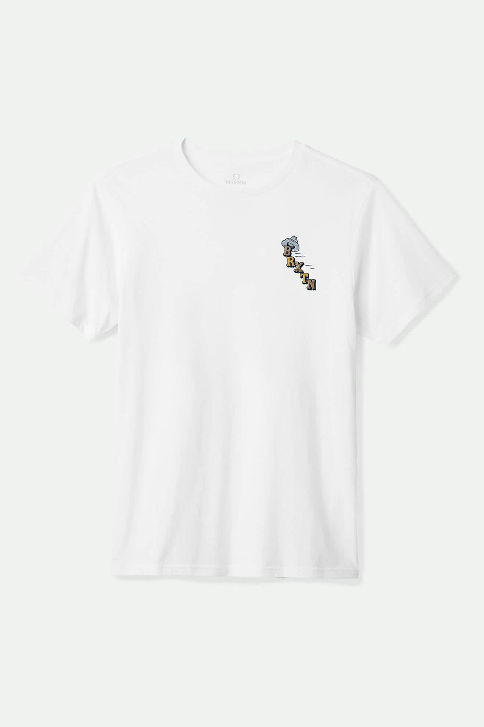 Brixton Buck Club Short Sleeve Standard T-Shirt - White