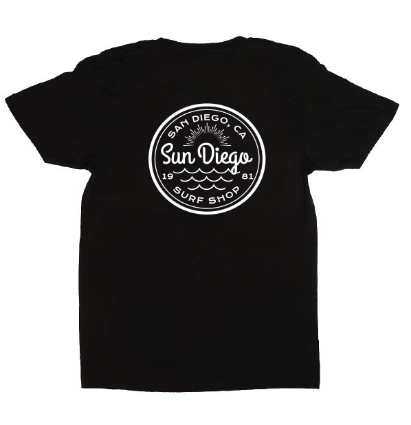 SunDiego Well Rounded T-Shirt - Black - Sun Diego Boardshop