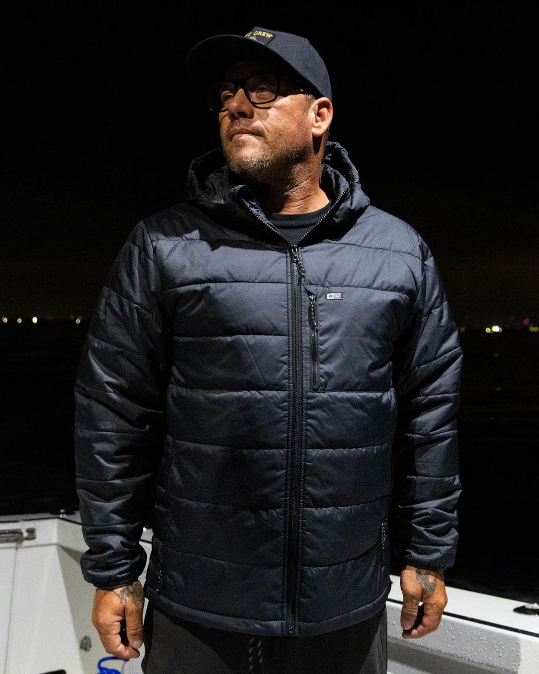 Salty Crew Barrier Insulated Jacket - Black - Sun Diego Boardshop