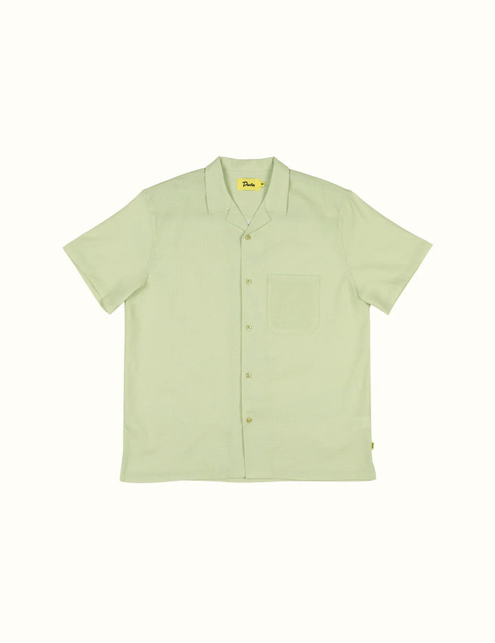 Duvin Design Company BASICS LEISURE STRETCH BUTTONUP - LIME - Sun Diego Boardshop