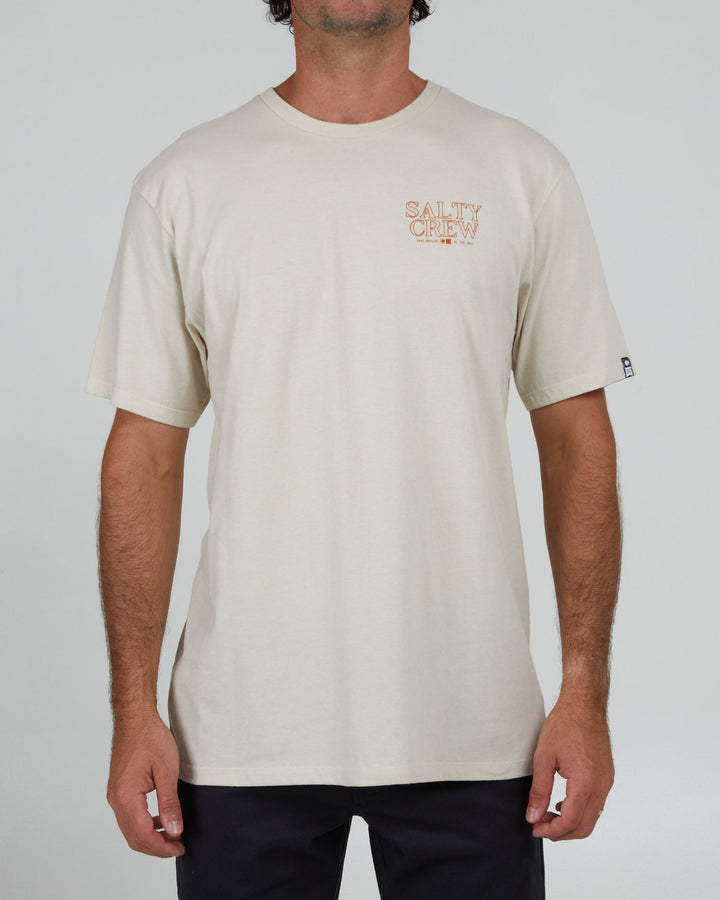 Salty Crew Brother Bruce S/S Premium Tee - BONE - Sun Diego Boardshop