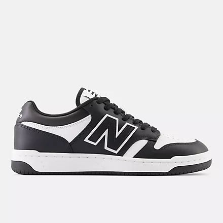 New Balance 480 - WHITE/BLACK - Sun Diego Boardshop