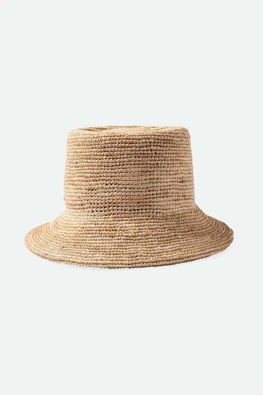 Brixton Ellee Straw Bucket Hat - Tan - Sun Diego Boardshop