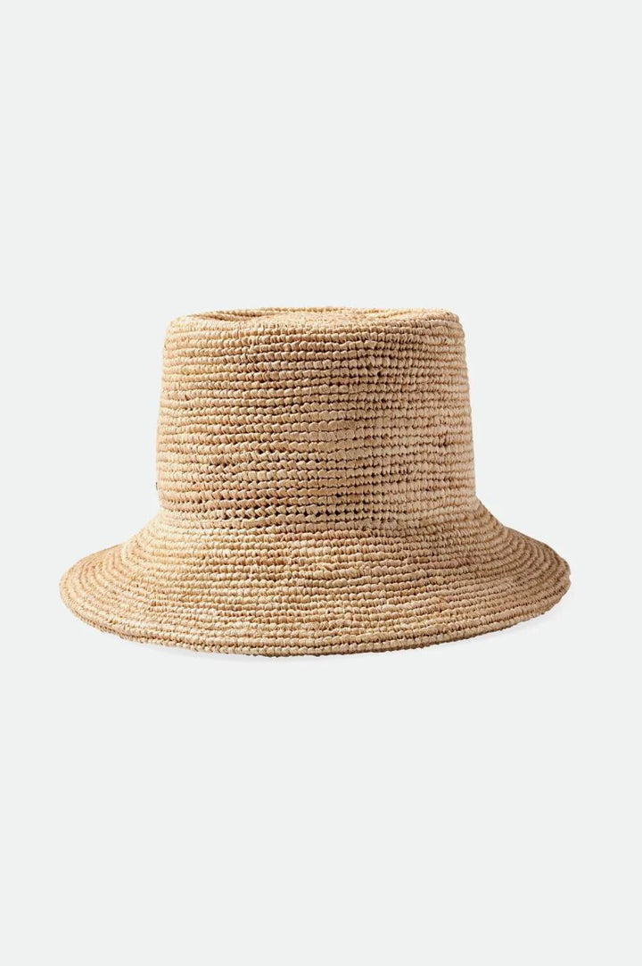 Brixton Ellee Straw Bucket Hat - Tan - Sun Diego Boardshop