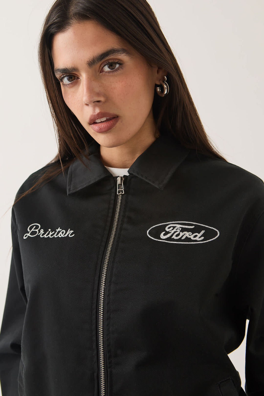Brixton Men's Ford Built Tough Harrington Jacket - Burnt Rubber - Sun Diego Boardshop