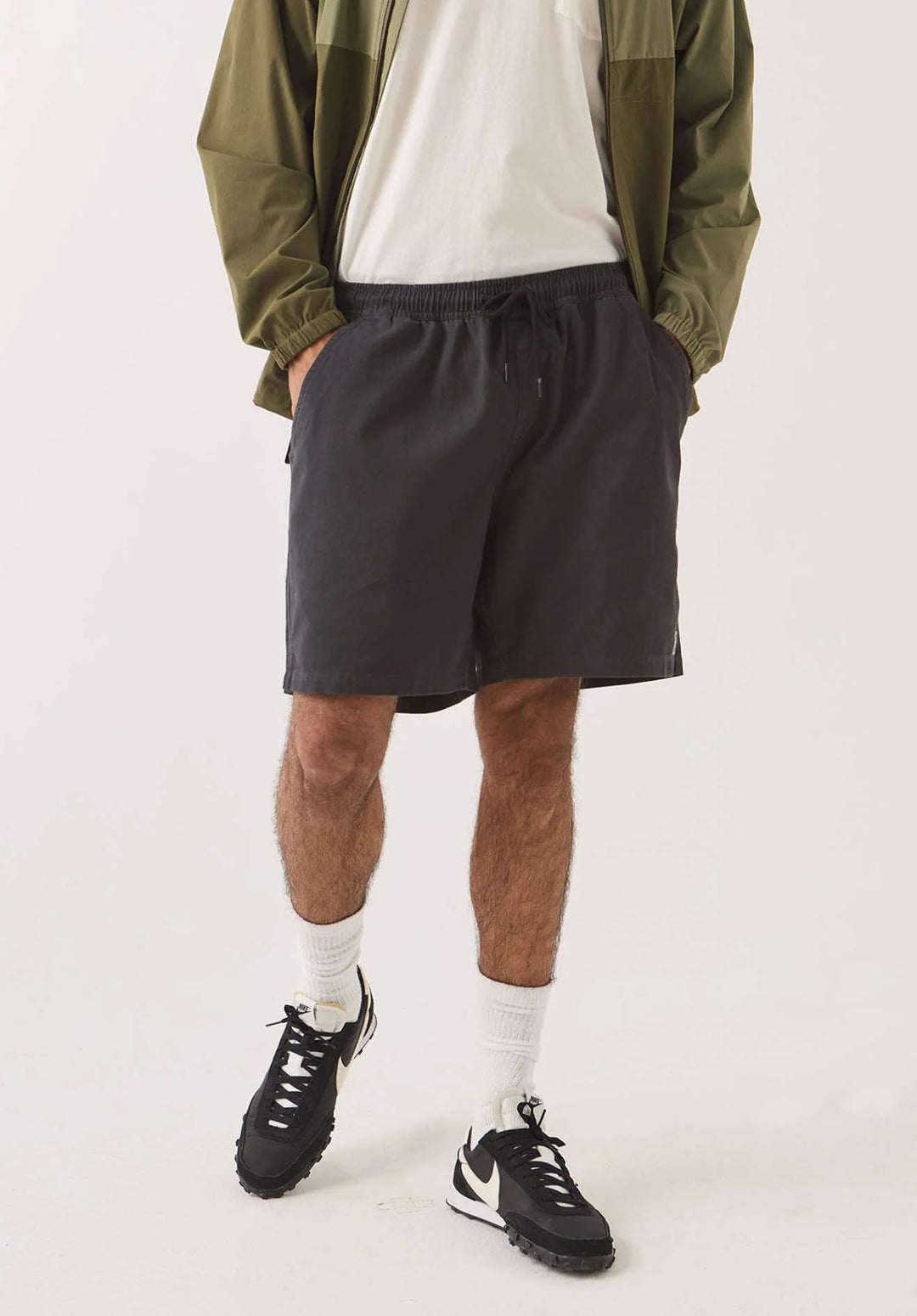 Brixton Men's Everyday Vintage Wash Short - Vintage Black - Sun Diego Boardshop