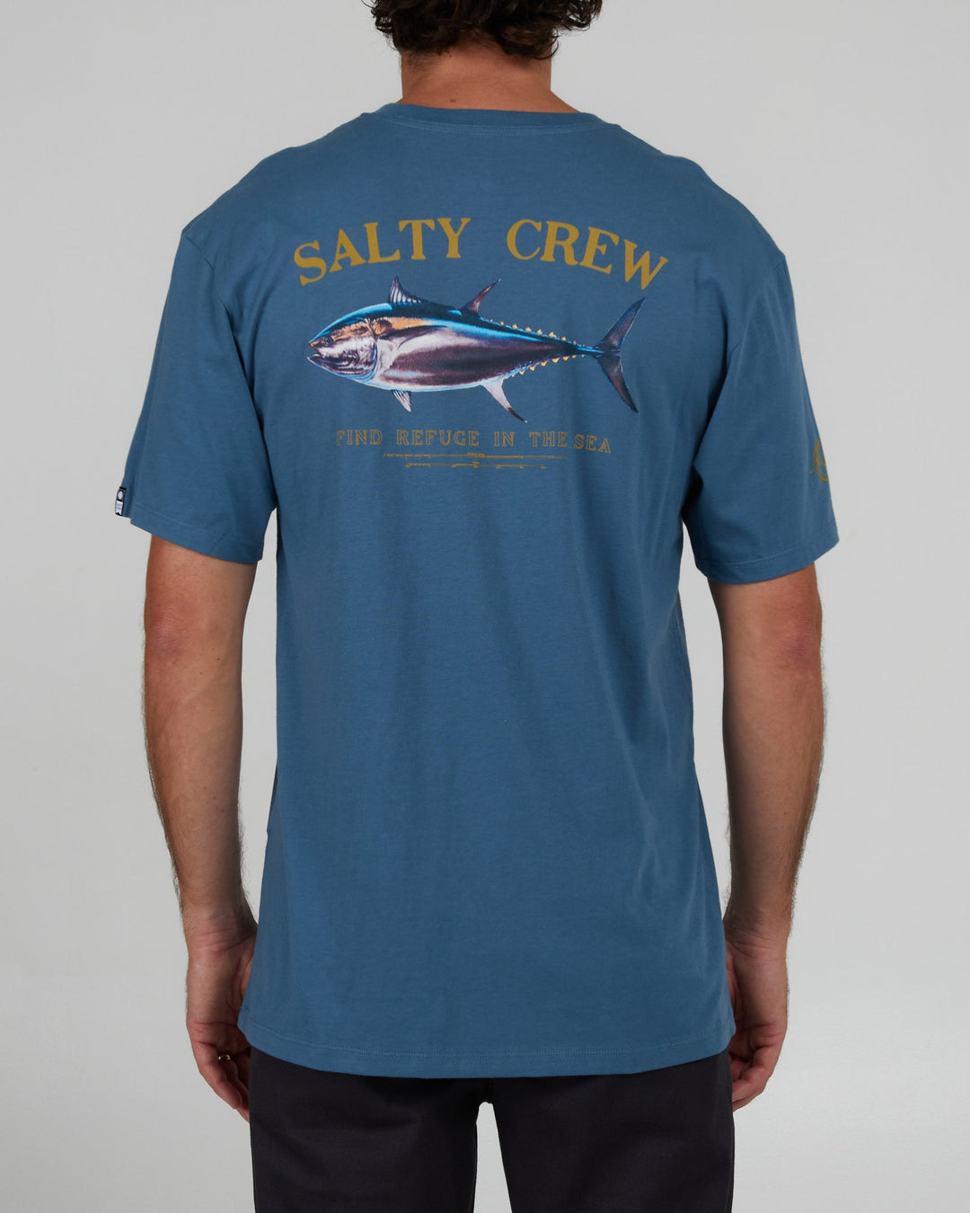 Salty Crew Big Blue S/S Premium Tee - SLATE - Sun Diego Boardshop