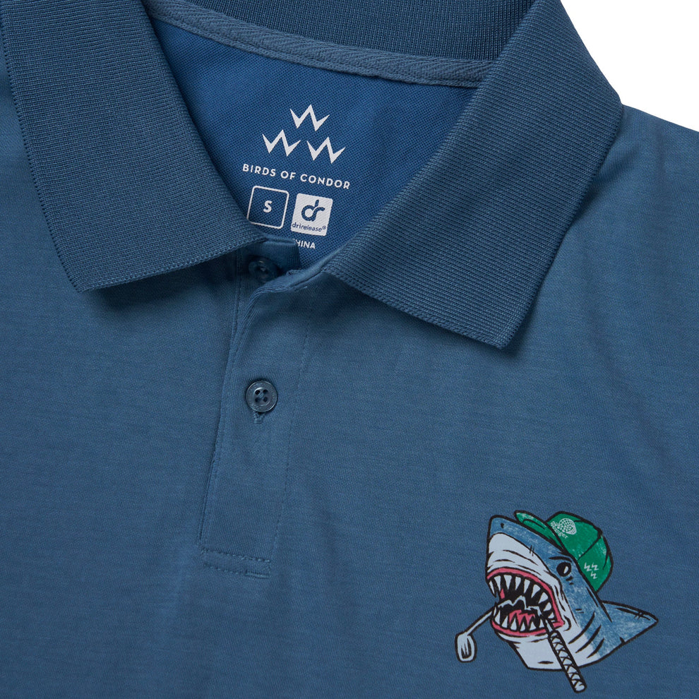 Birds Of Condor Norm Polo - COPEN BLUE - Sun Diego Boardshop