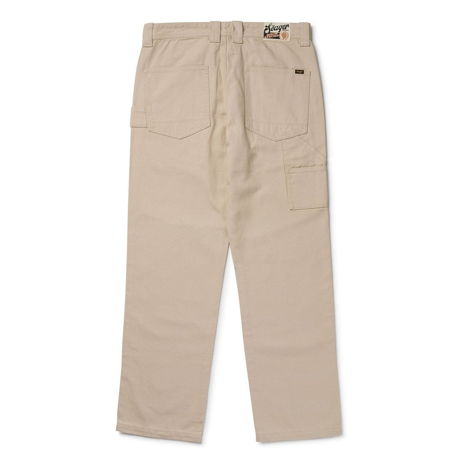 Seager Bison Canvas Pant - Stone - Sun Diego Boardshop