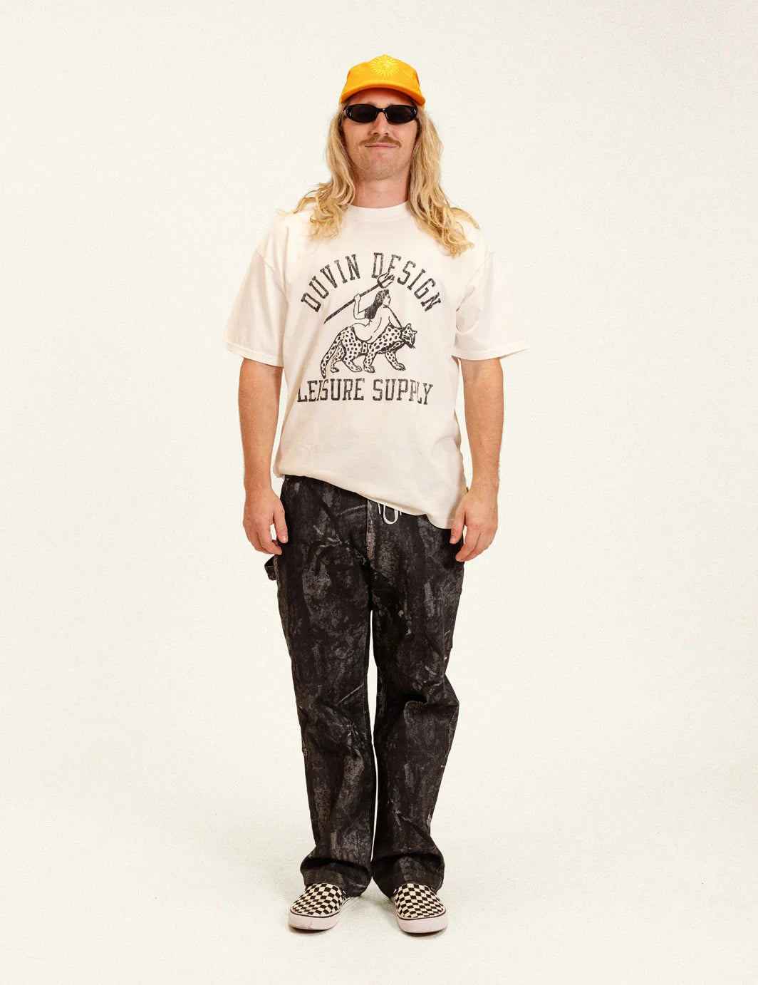 Duvin Men's Leopard Tee - Antique - Sun Diego Boardshop