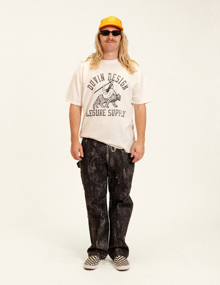 Duvin Men's Leopard Tee - Antique - Sun Diego Boardshop