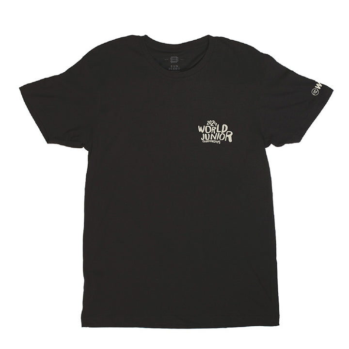 SUNDIEGO WSL Short Sleeve T-shirt - Vintage Black - Sun Diego Boardshop