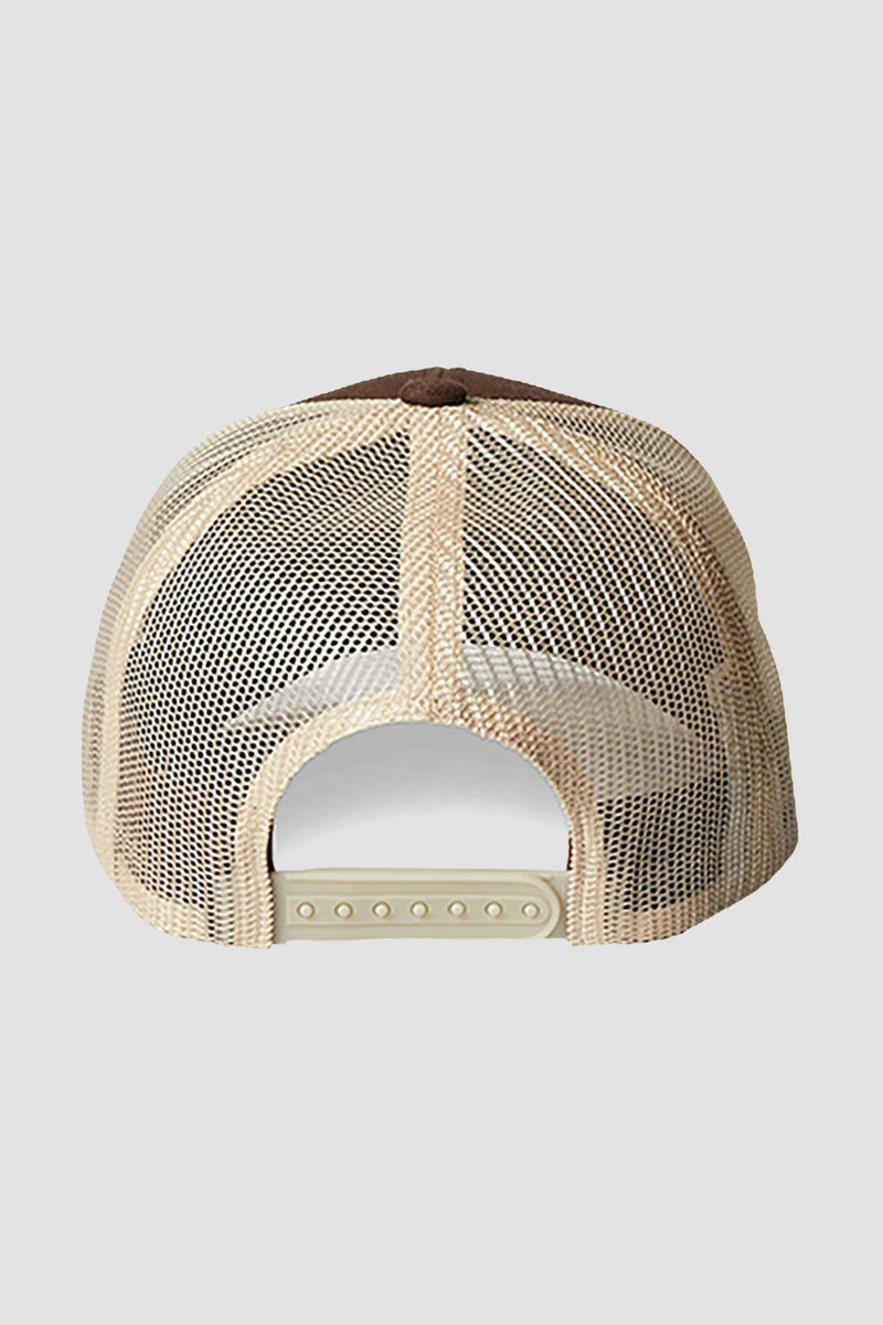 Brixton Regal Netplus Trucker Hat - PINECONE BROWN/OFF WHITE - Sun Diego Boardshop