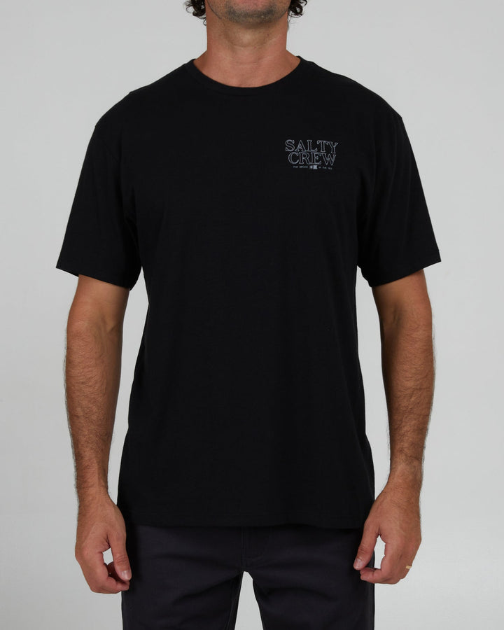 Salty Crew Brother Bruce S/S Premium Tee - BLACK - Sun Diego Boardshop