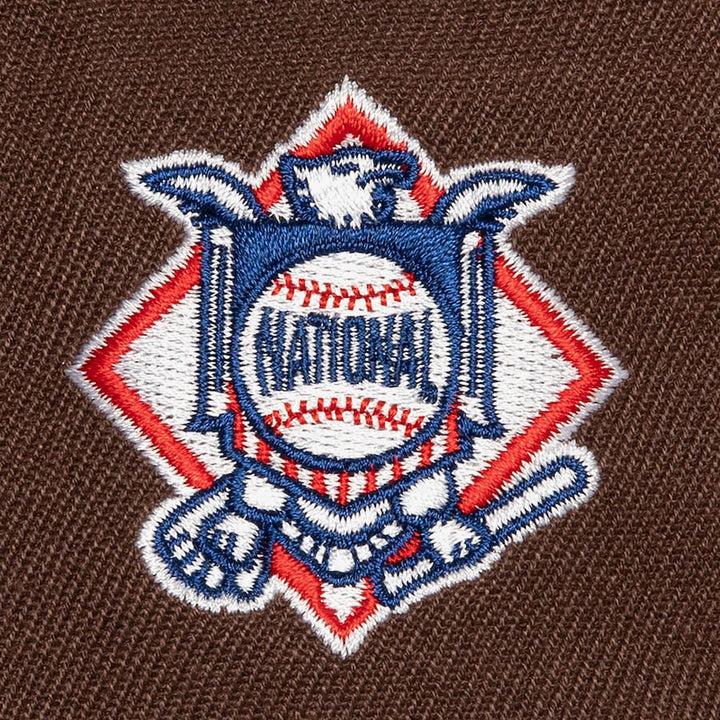 Mitchell & Ness San Diego Padres League Patch Snapback Hat - Brown - Sun Diego Boardshop