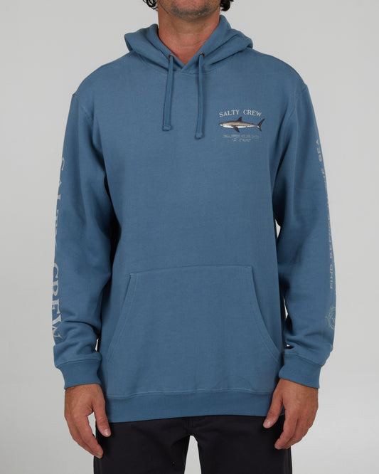 Salty Crew Bruce Hood Fleece - SLATE - Sun Diego Boardshop