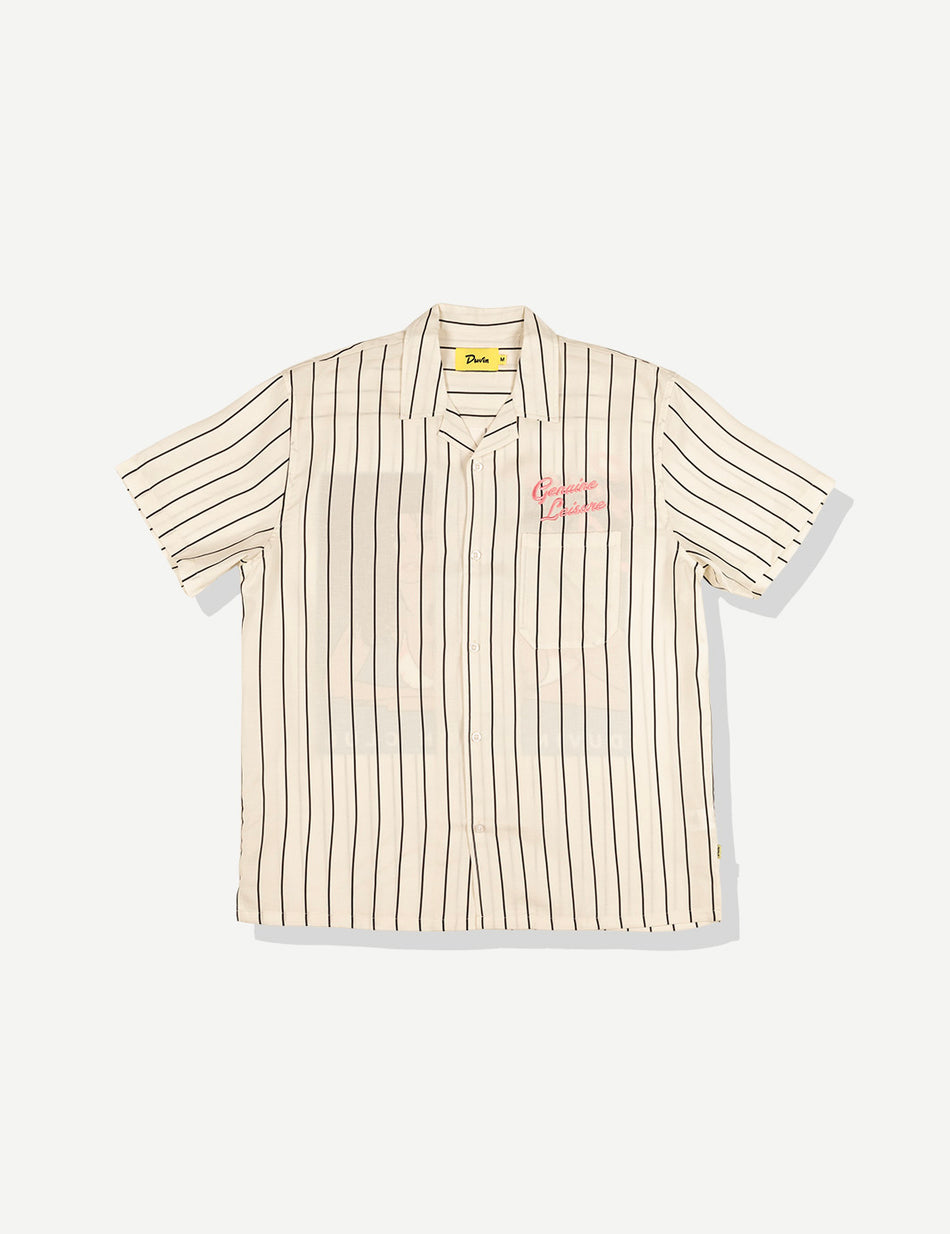 Duvin Poster Button Up - White - Sun Diego Boardshop