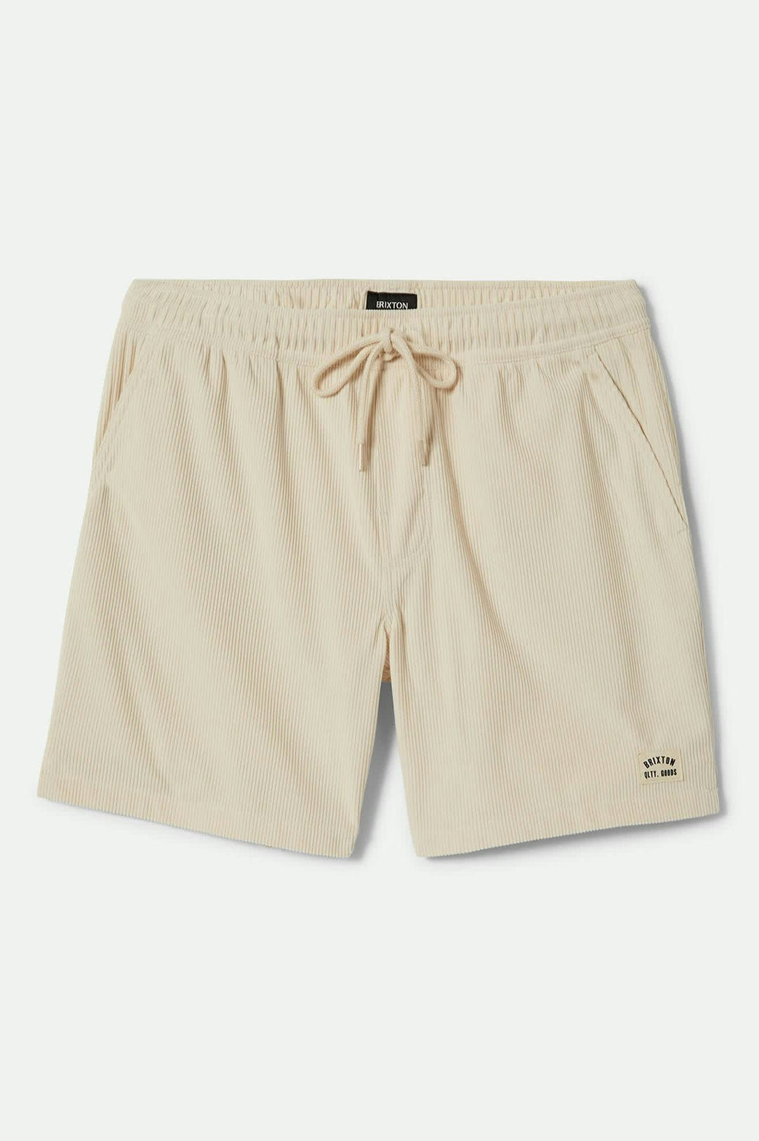 Brixton Men's Everyday Corduroy Short - White Cap - Sun Diego Boardshop