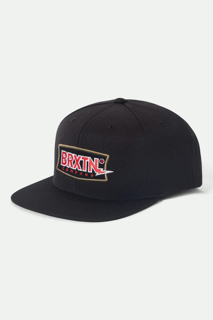Brixton Lightning Snapback - Off White/Charcoal