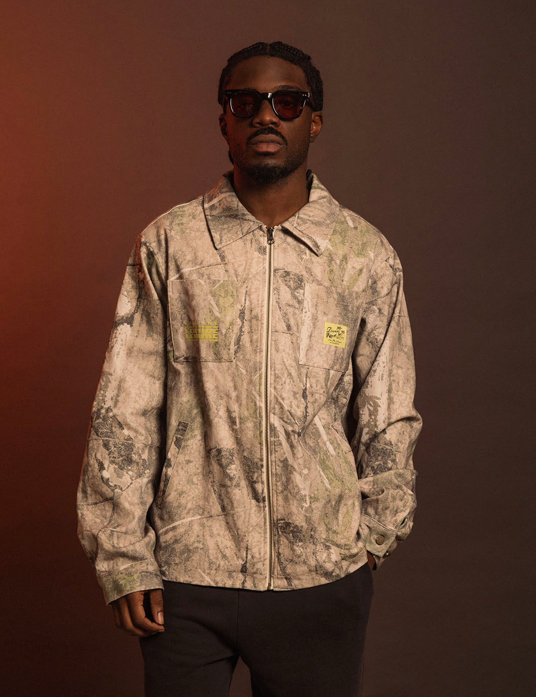 Duvin Genuine Leisure Jacket - CAMO - Sun Diego Boardshop