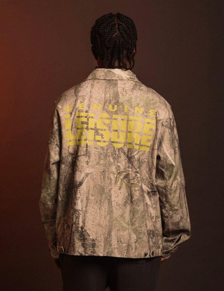 Duvin Genuine Leisure Jacket - CAMO - Sun Diego Boardshop