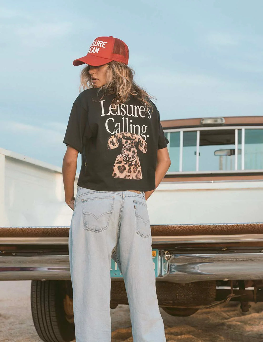 Duvin Women CAT CALL CROP TEE - BLACK - Sun Diego Boardshop