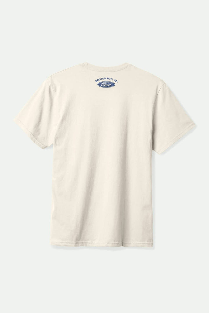 Brixton Ford Truck Country Standard T-Shirt - Wimbledon White