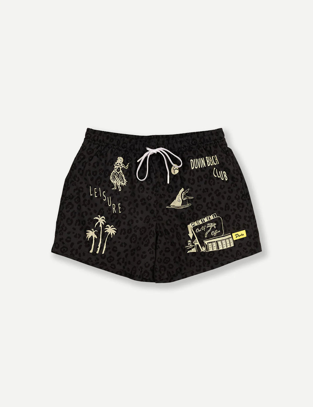Duvin Men's Club Swim Short - Black - Sun Diego Boardshop