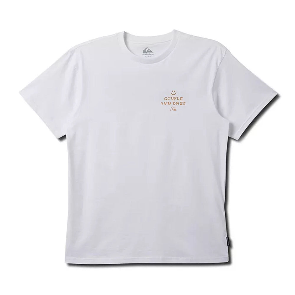 Quiksilver Couple Fun Ones T-Shirt - WHITE - Sun Diego Boardshop