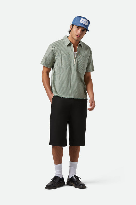 Brixton Choice Chino Baggy Short - Black - Sun Diego Boardshop