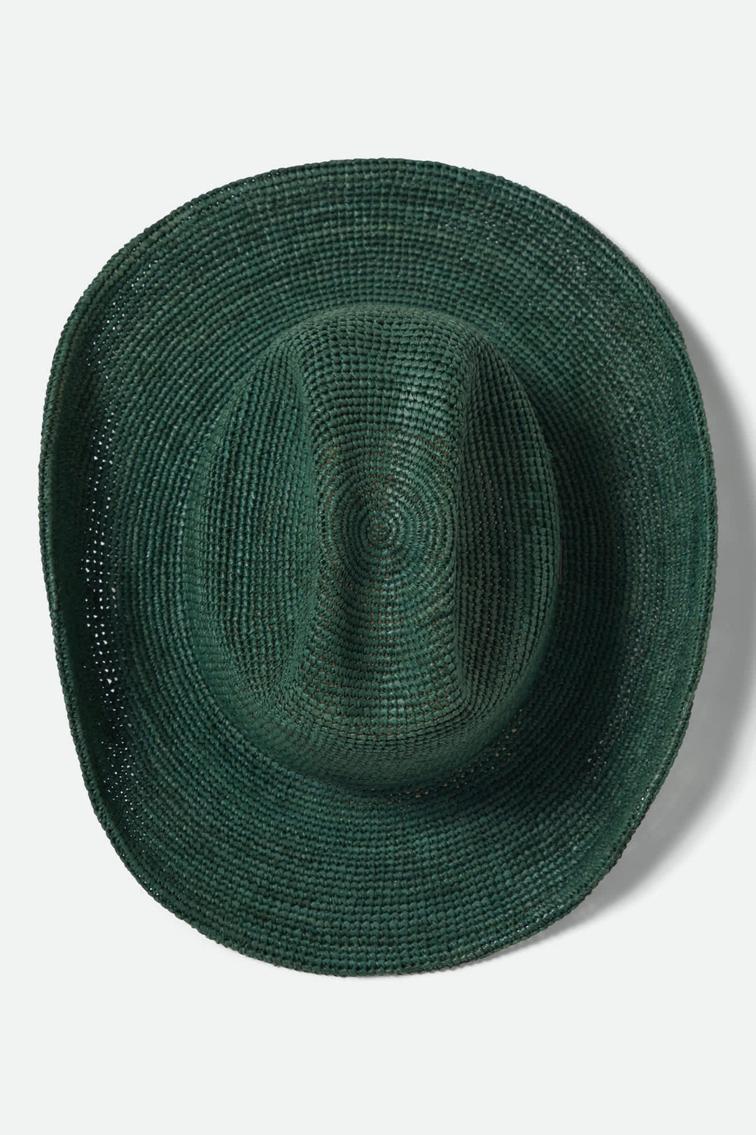 Brixton Women's Odessa Straw Packable Cowboy Hat - Primal Green - Sun Diego Boardshop