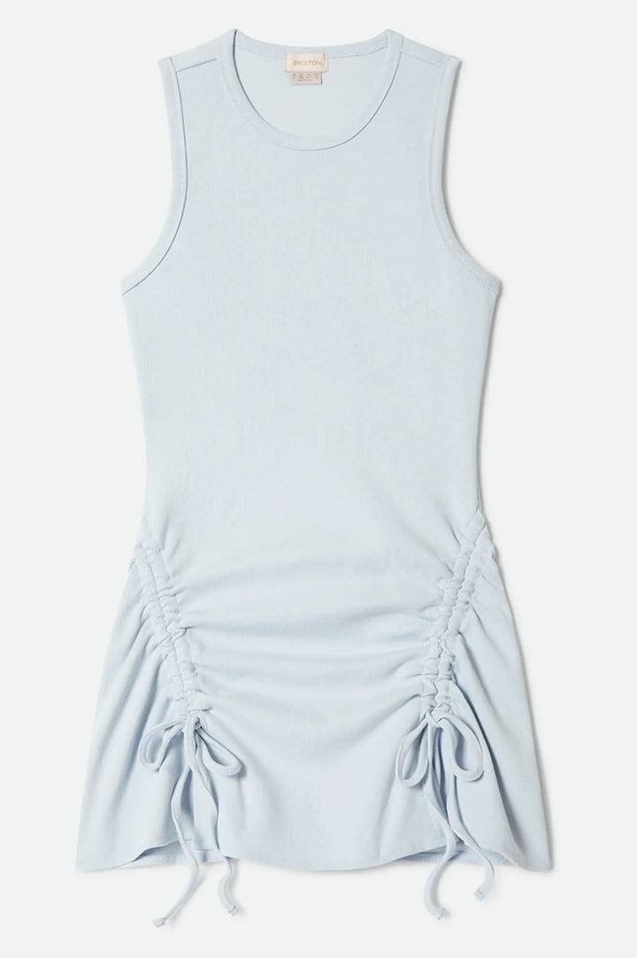 Brixton Women's Ribbed Cinch Mini Dress - Blue Aura - Sun Diego Boardshop