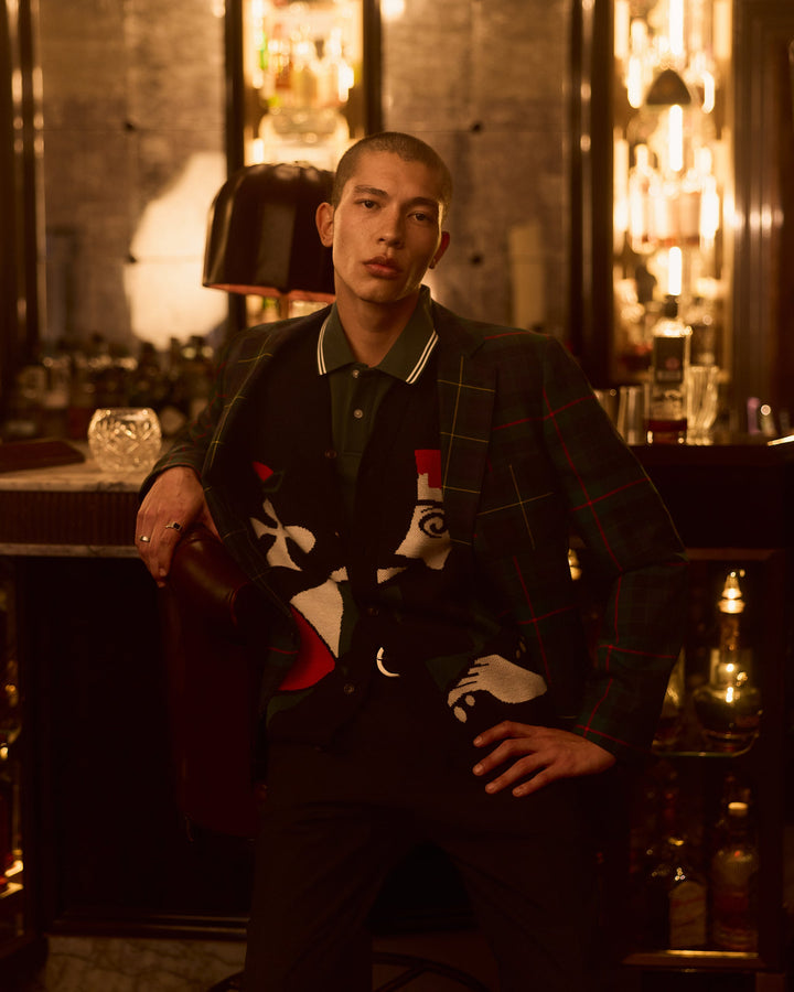 Malbon Kingston Cardigan - Black - Sun Diego Boardshop