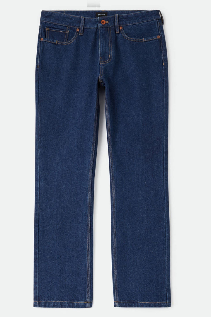 Brixton Men's Builders 5-Pocket Pant - Dark Denim - Sun Diego Boardshop