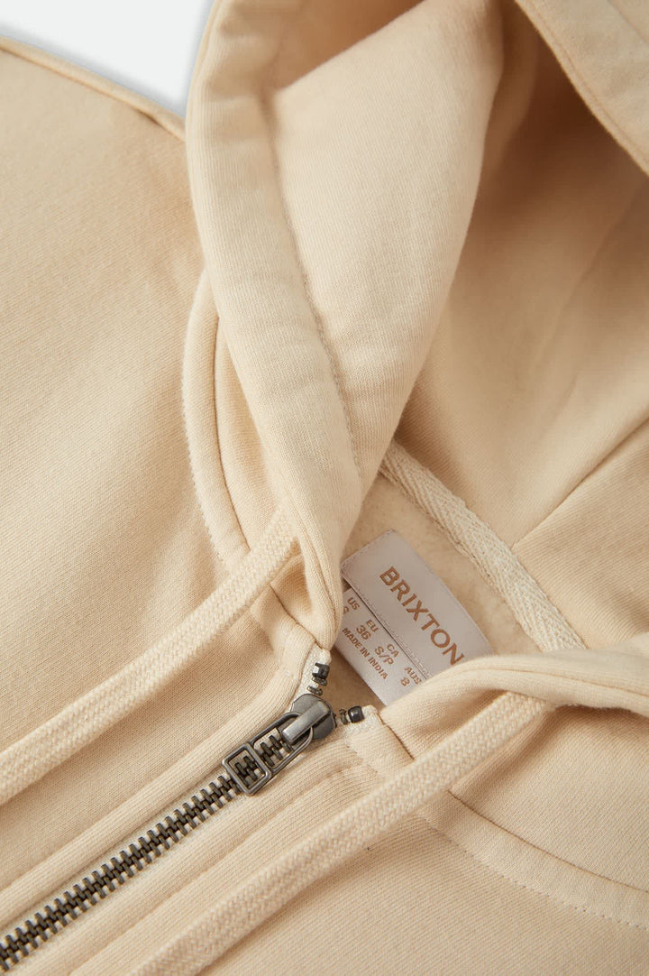 Brixton Women's Kissing Hearts Zip Hood - Whitecap - Sun Diego Boardshop