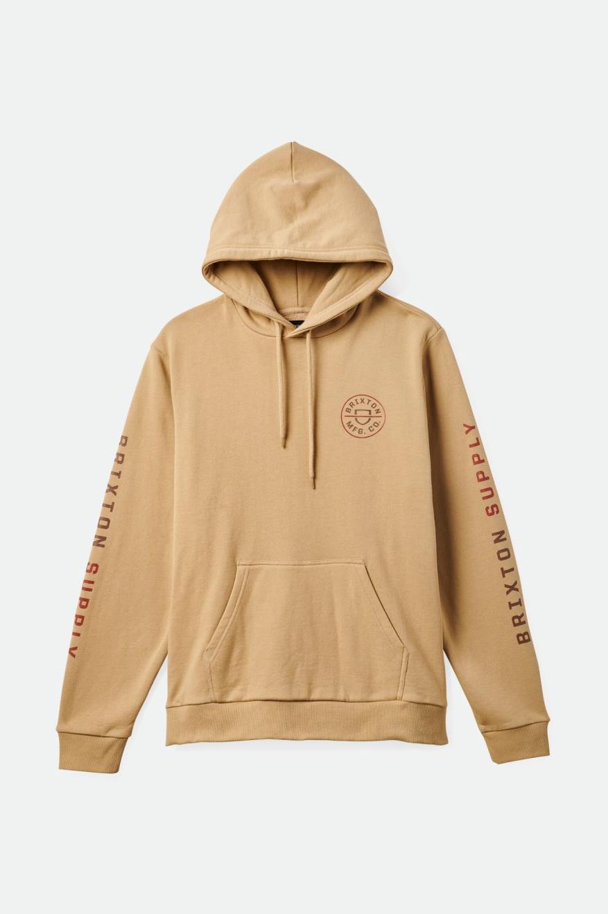 Crest Hood - Sand/Barn Red/Bison - Sun Diego Boardshop