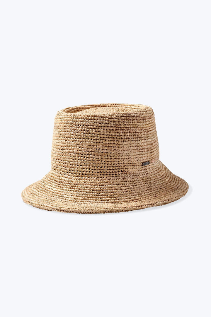 Brixton Ellee Straw Bucket Hat - Tan - Sun Diego Boardshop