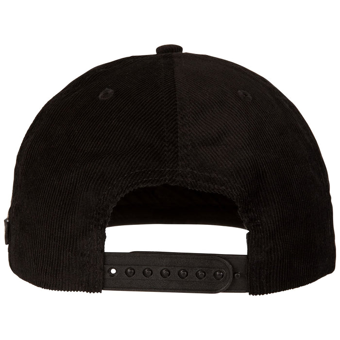 Students Golf Honor Roll Corduroy Snapback - BLACK - Sun Diego Boardshop