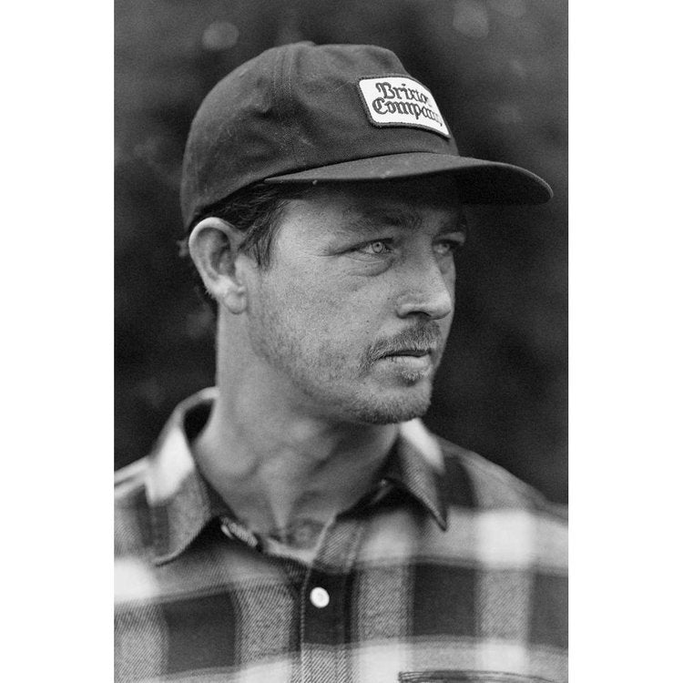 Brixton Norvell Cotton Snapback - Black - Sun Diego Boardshop