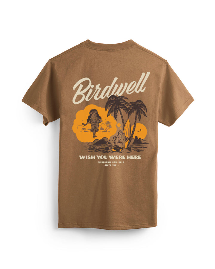 Birdwell Daydreamin' Birdie T-Shirt - Brown - Sun Diego Boardshop