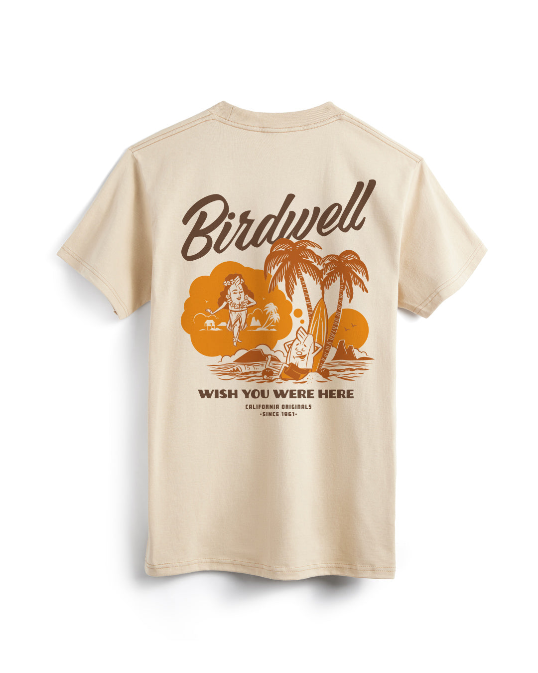 Birdwell Daydreamin' Birdie T-Shirt - Sand - Sun Diego Boardshop