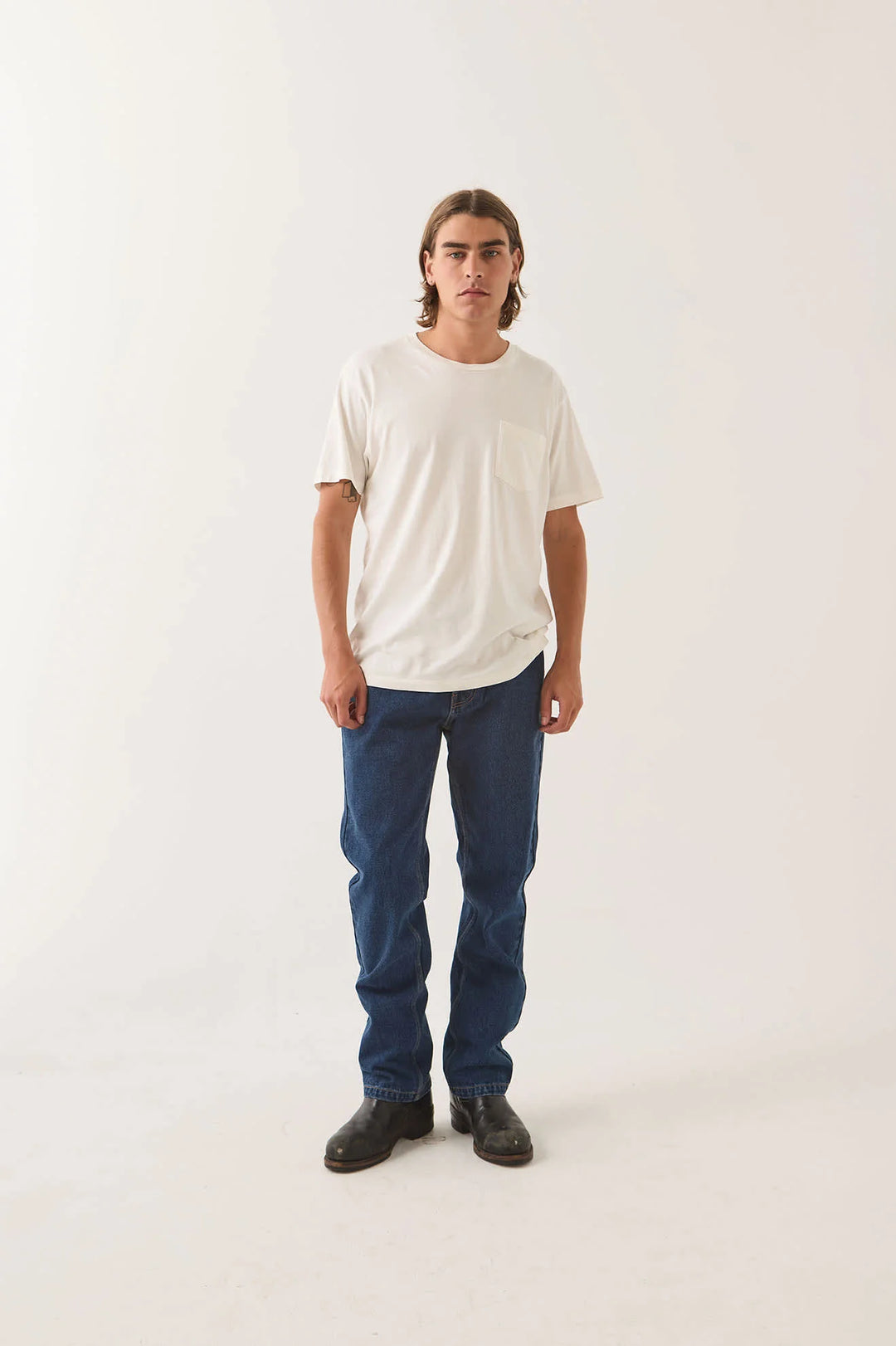Brixton Men's Builders 5-Pocket Pant - Dark Denim - Sun Diego Boardshop