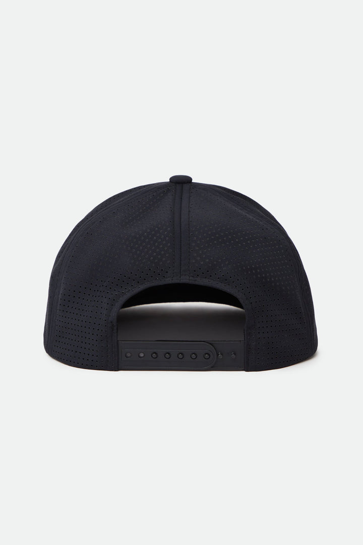 Brixton Crest Netplus Utility Snapback - BLACK - Sun Diego Boardshop