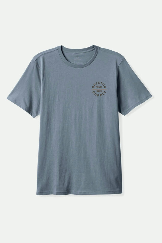 Brixton Oath V S/S Standard T-Shirt - BASALT - Sun Diego Boardshop