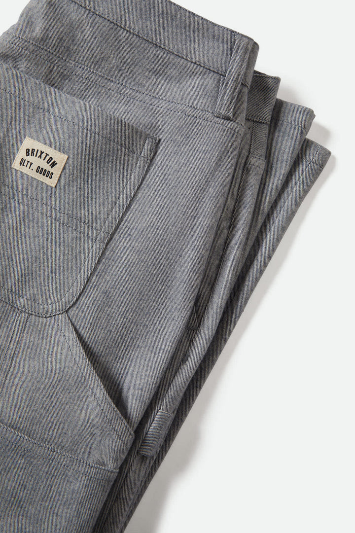 Brixton Essex Patched Painter Pant - Brushed Blue - Sun Diego Boardshop
