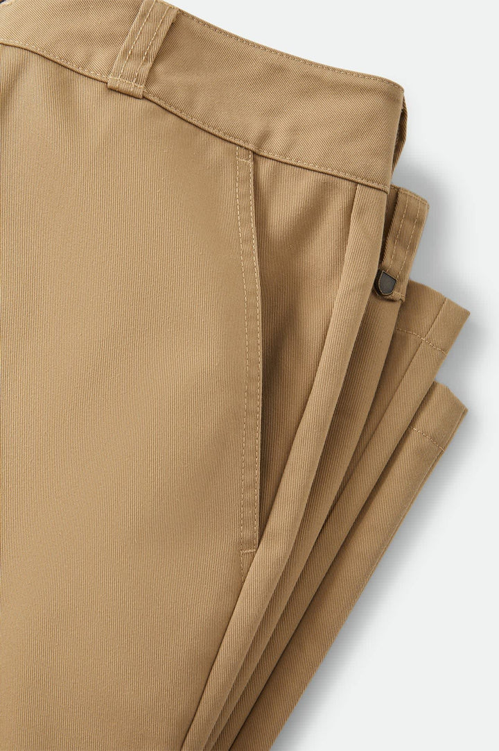 Brixton Men's Trademark Chino Pant - British Khaki - Sun Diego Boardshop