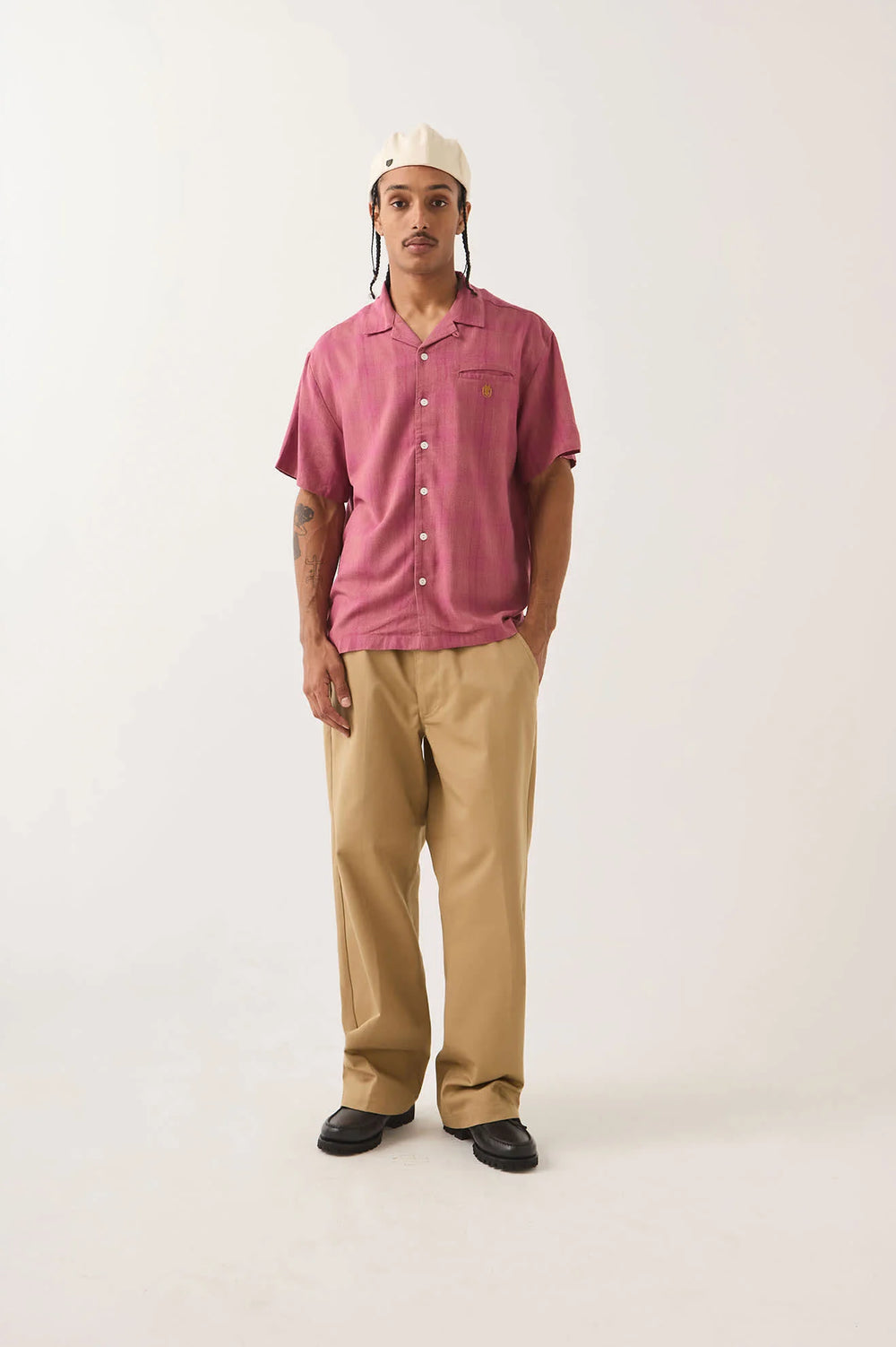 Brixton Men's Trademark Chino Pant - British Khaki - Sun Diego Boardshop