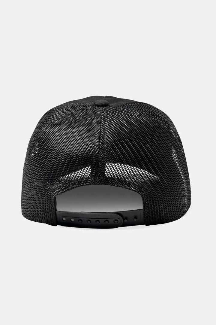 Brixton KEATON NETPLUS TRUCKER HAT - BLACK - Sun Diego Boardshop