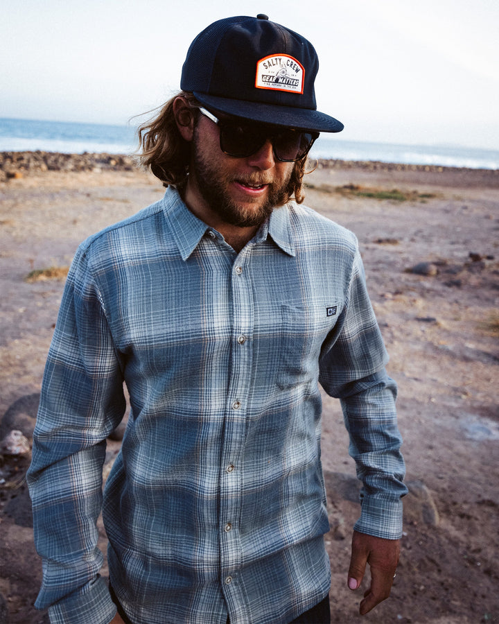 Salty Crew Men's Early Bird Flannel - Trooper